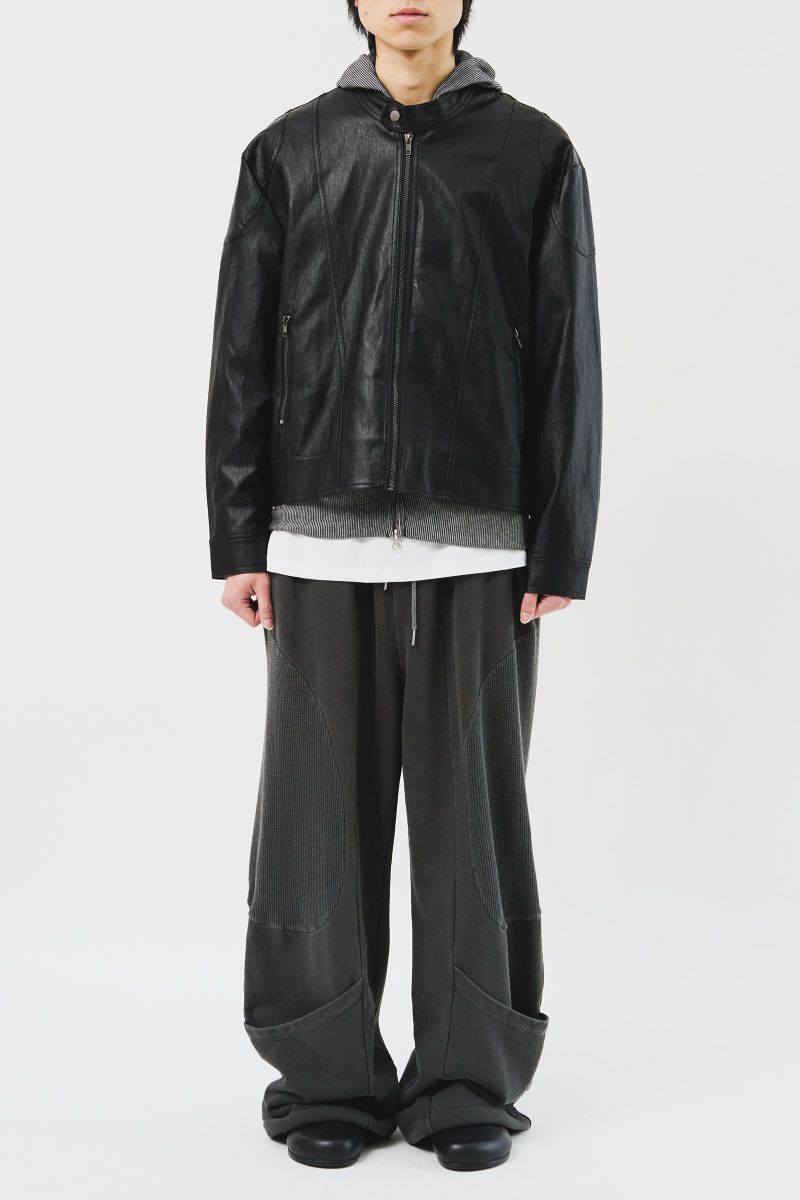 Bella Biker Leather Jacket (2color)