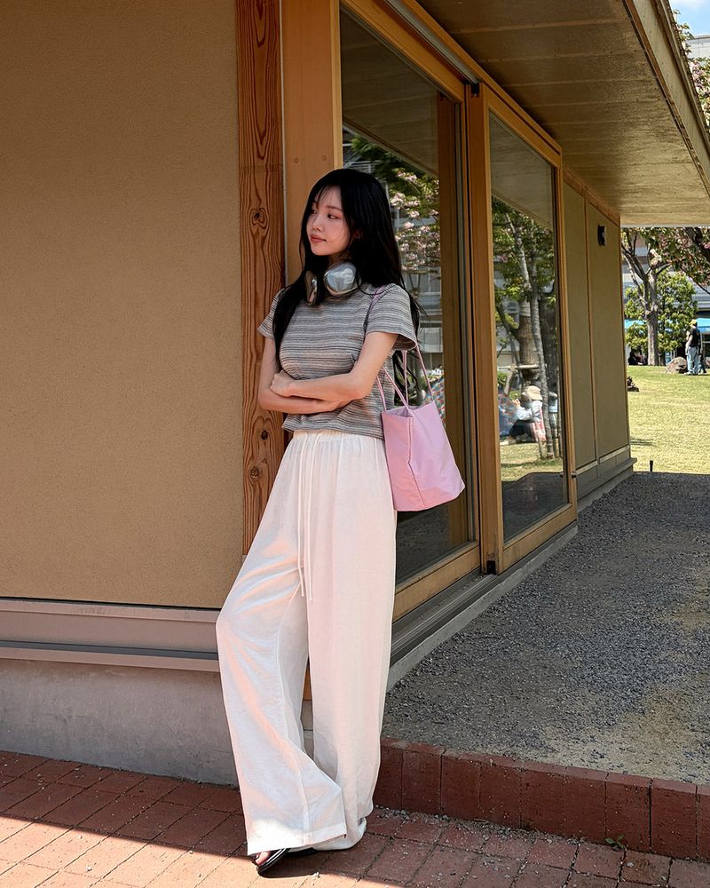 Mekene stripe T‑shirt