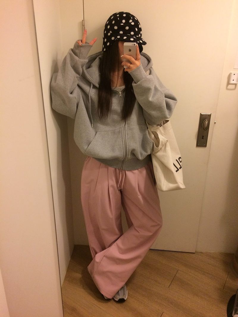[ORIGINAL] ROSE Pintuck Cotton Pants