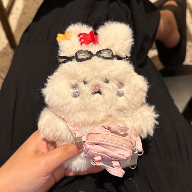 Chanibearの「Flat chanibear toy keyring (White)(Toys/Key Holders)」