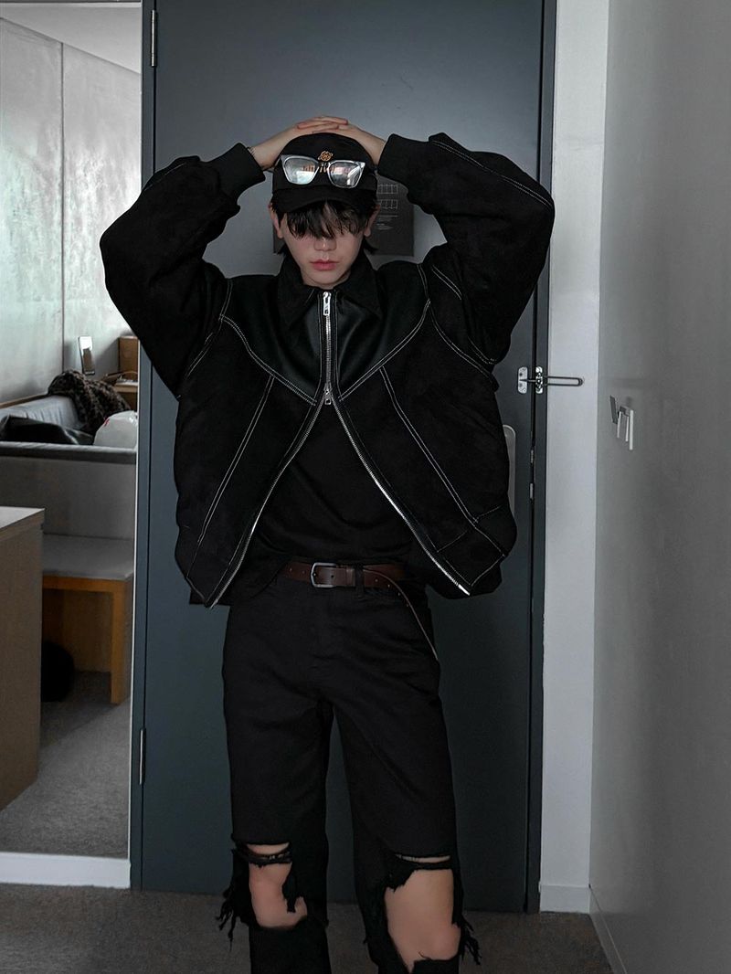 ASCLO 30 Mono Black Buckle Belt (2color)