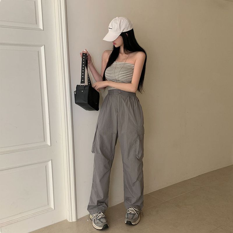  [Short, Long / Two-Way] PARASUIT STRING CARGO PANTS