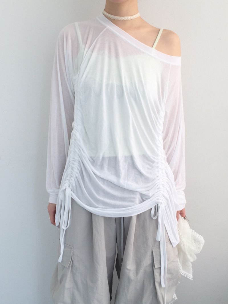 Light Texture Shirring T