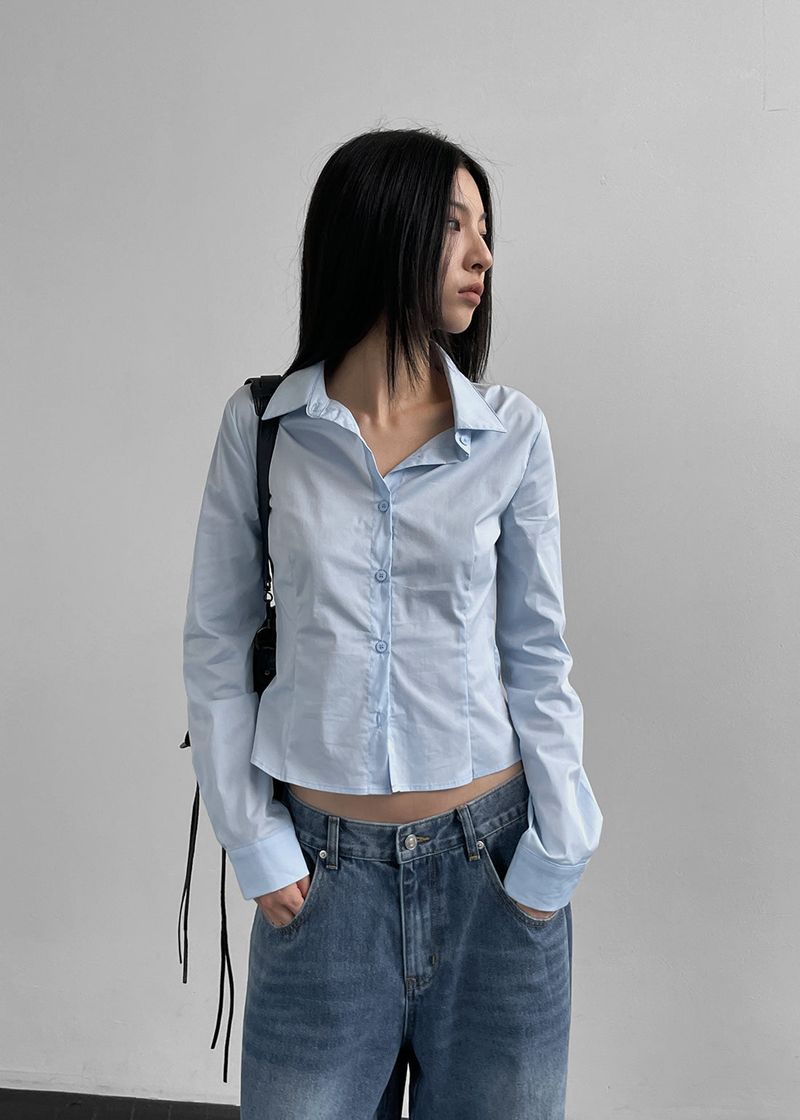 [MADE] Geeks Cotton Span Slim Shirt