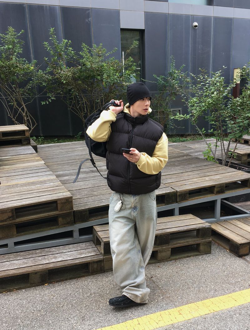 No.1470 C padding VEST (4color)