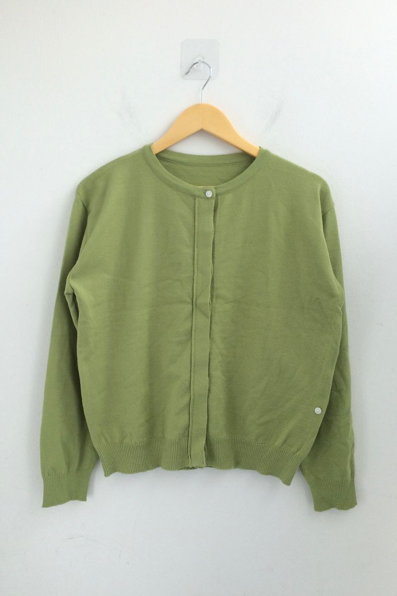 Vivid Hidden Burton Knit Cardigan