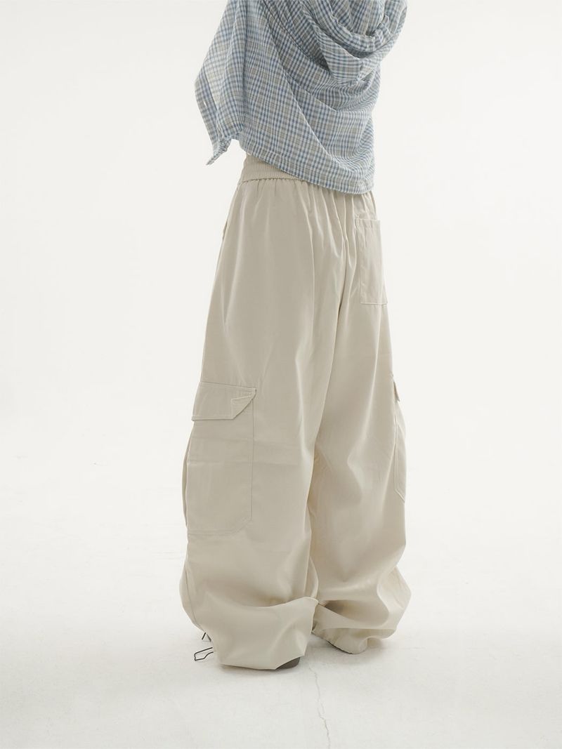 Toni pintuck cargo pants -3C