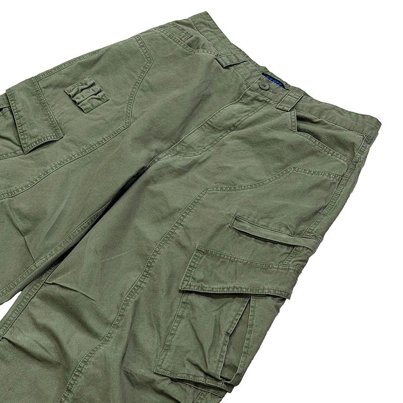Pigment Parachute Cargo Pants Khaki