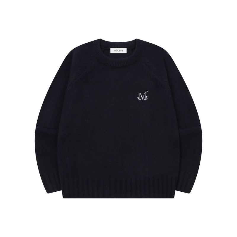 MONE RAGLAN R-NECK KNIT (4Color)