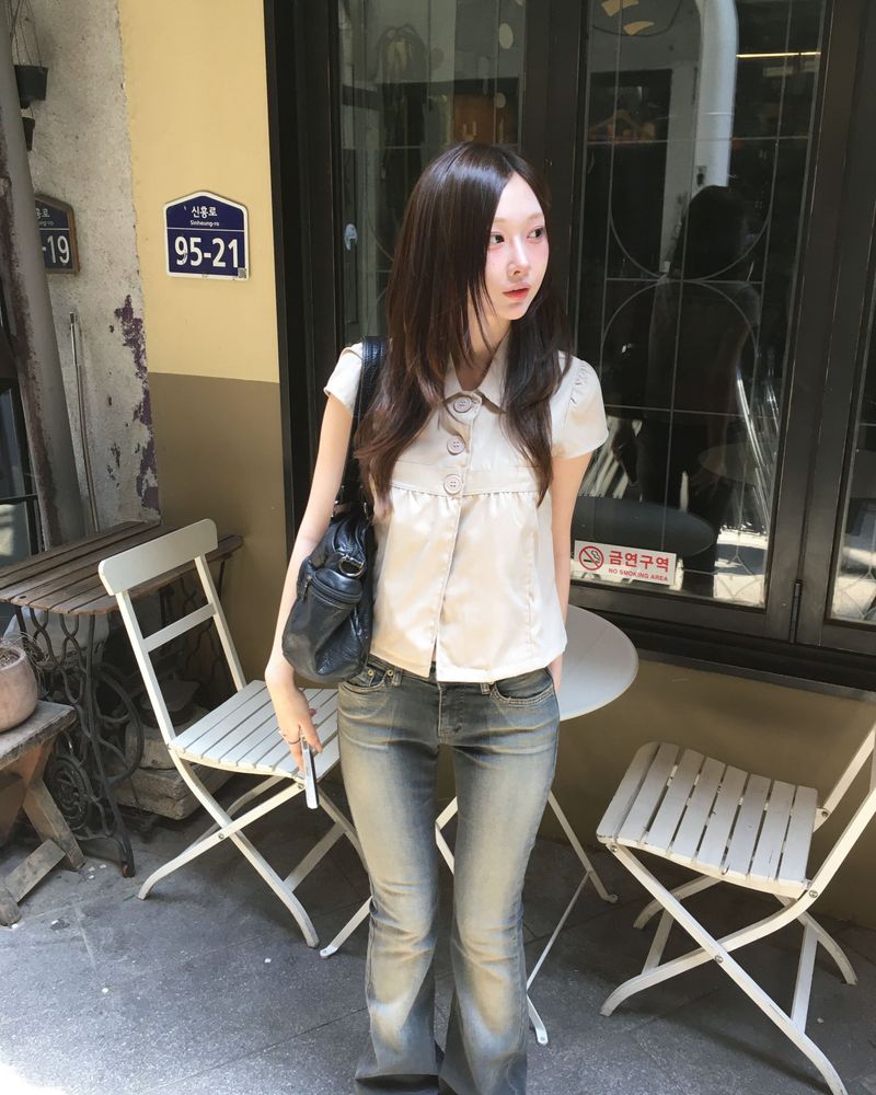 Button half shirts
