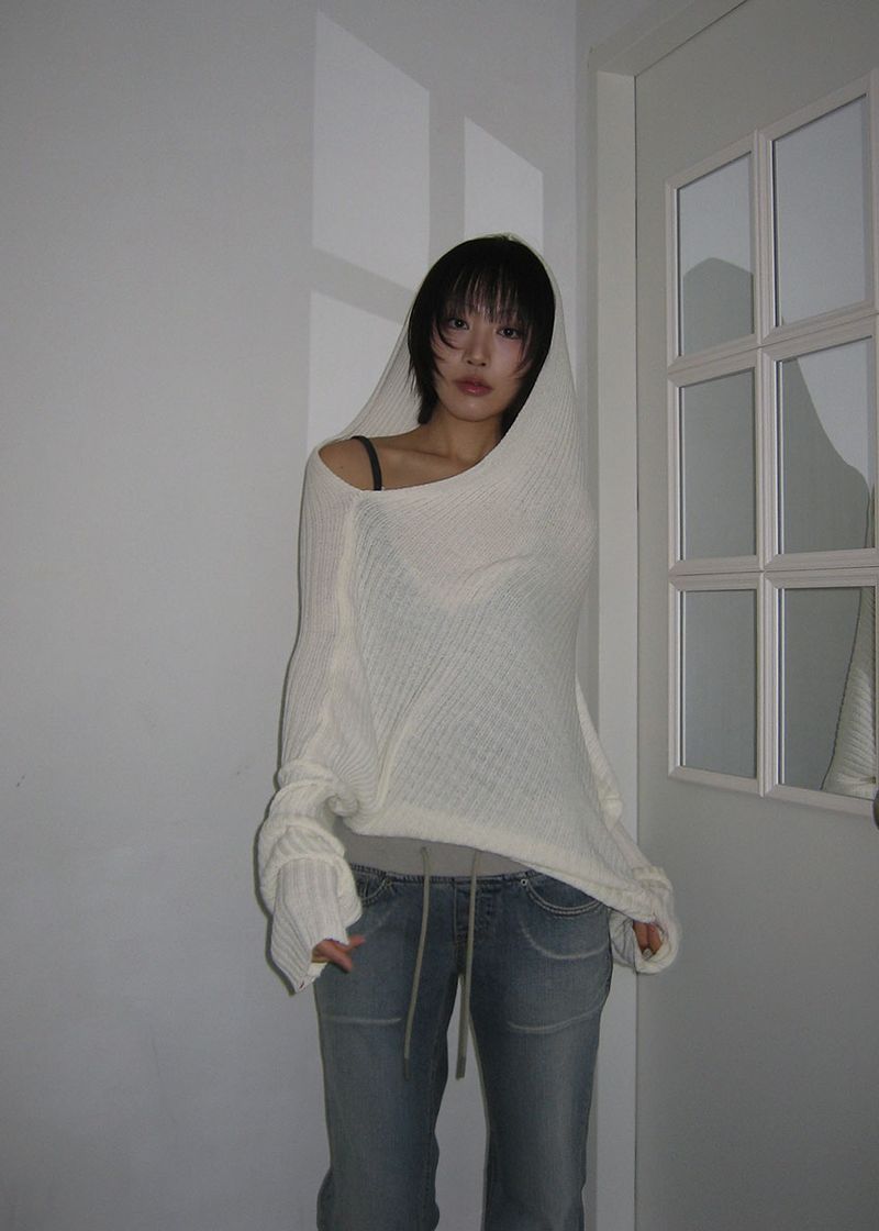 WASHING BANDING FLARE DENIM