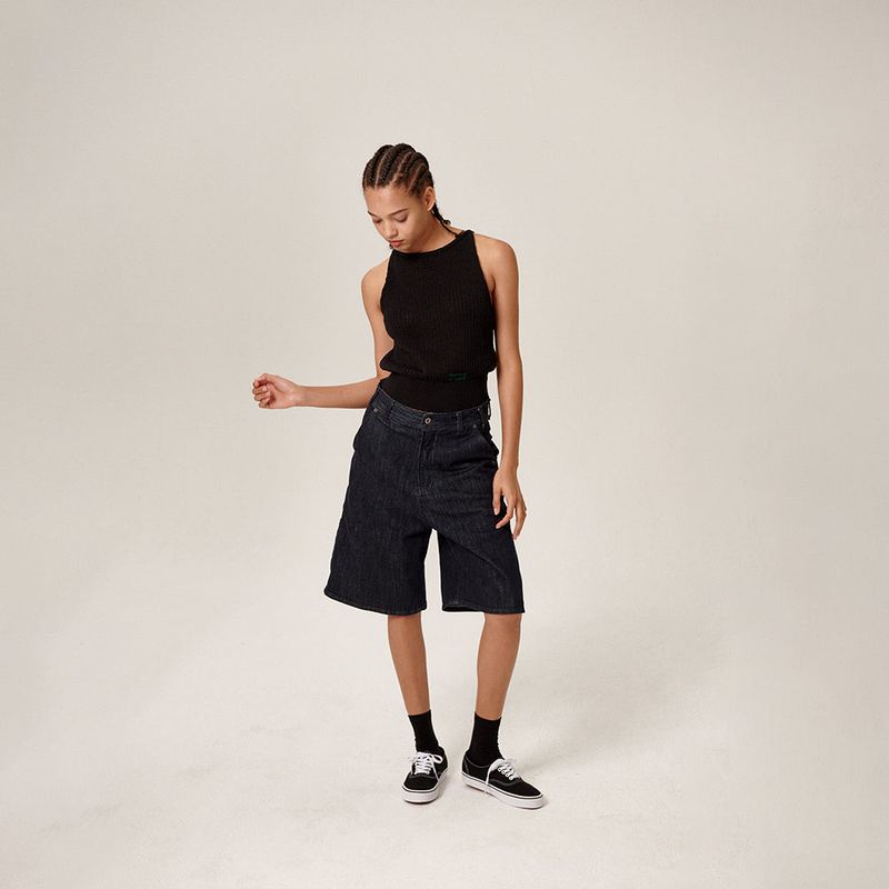 Onu Knitted Sleeveless Black