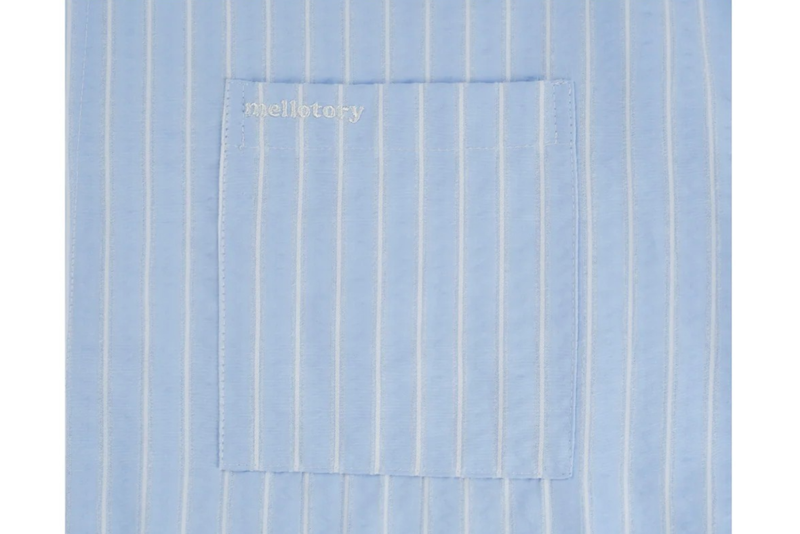 TWO POCKET STRIPE SHIRT (MINT)