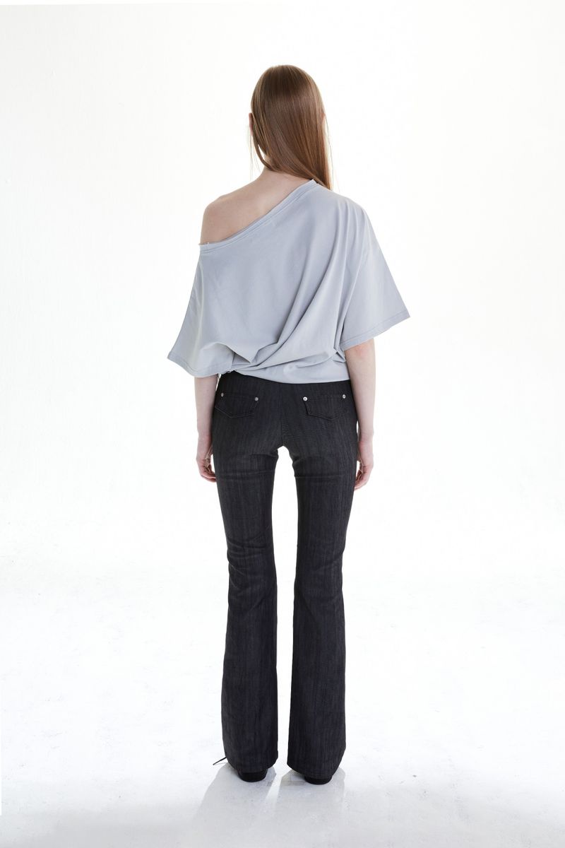 DEPARTURE CUBIC UNBALANCED TOP (GRAY)