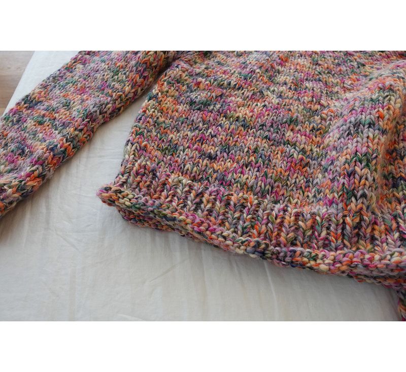 CANDY handmade sweater (with beanie)