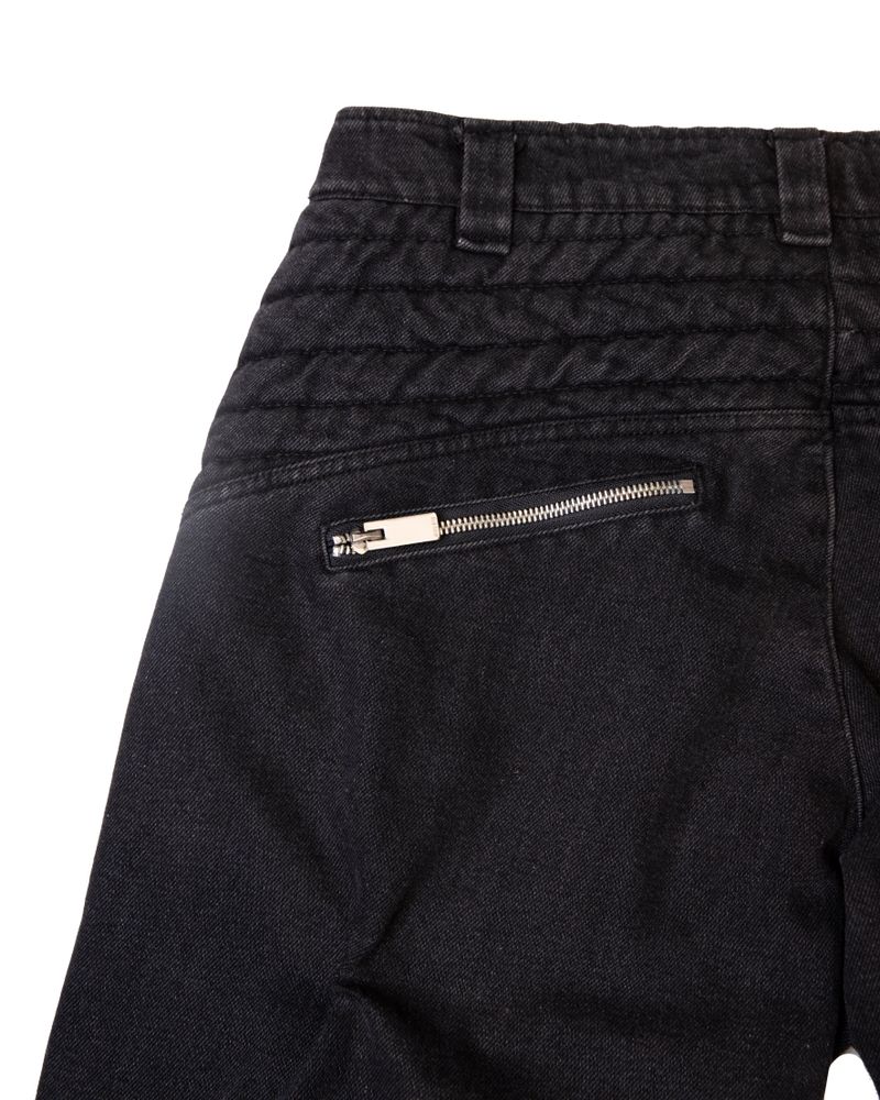MOTOR WASHED DENIM PANTS