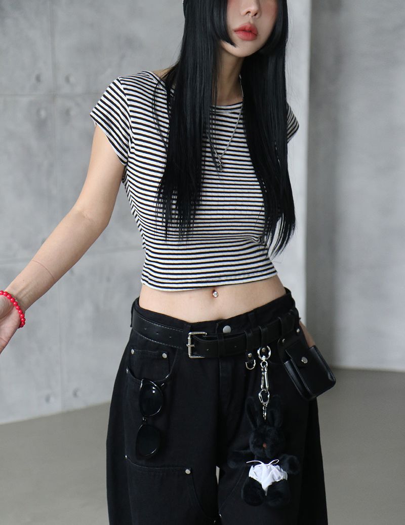 pocket key ring belt