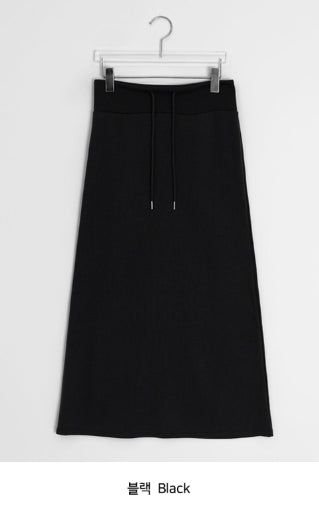 Oha Banding Color Long Skirt