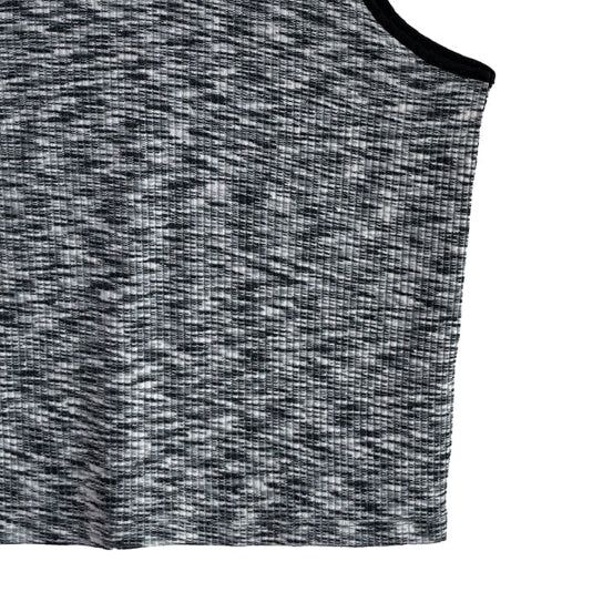 Mix scatter loose fit tank top