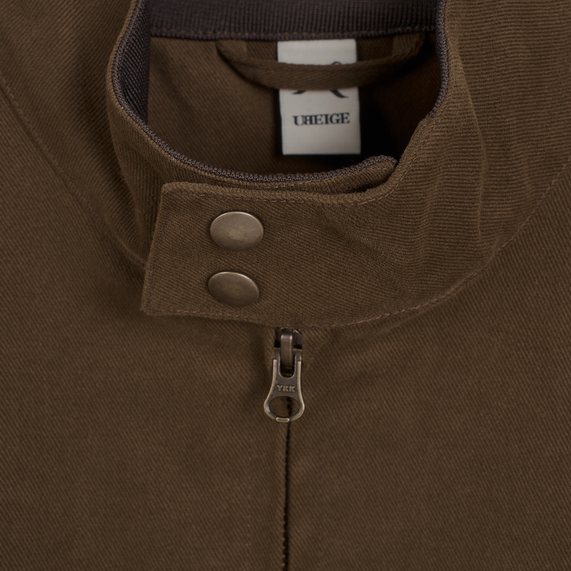 Brown Twill Jacket