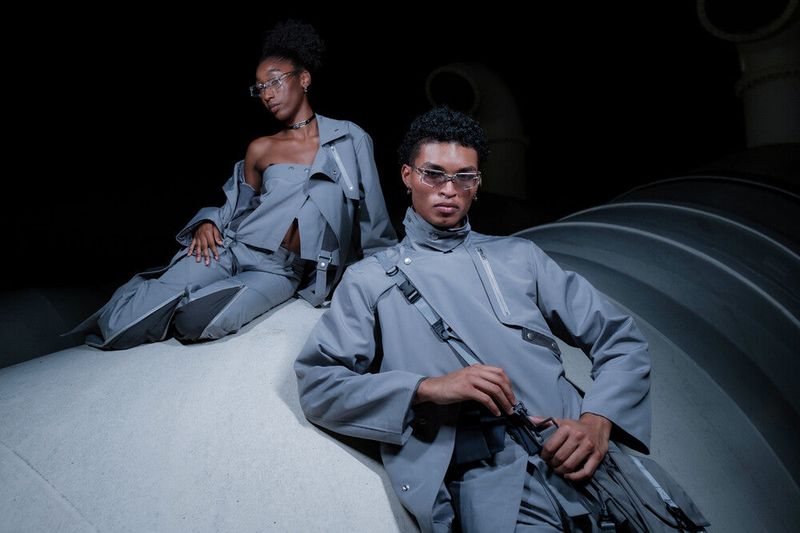 Ghost In The Shell TYPE - S Glasses (Grey Tint Glasses)