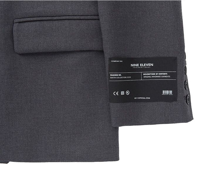 Buckle suit jacket