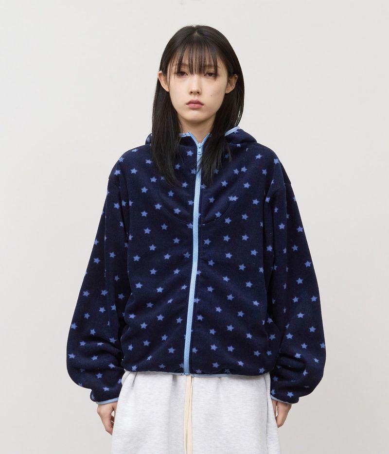 HIFIFNK（ハイファイファンク）の「(W) Bubble Star Fleece Jumper（Jackets/Outerwear）」
