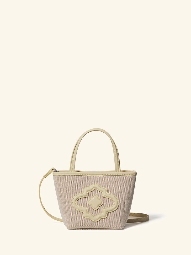 Moroccan Rose Canvas Mini Tote