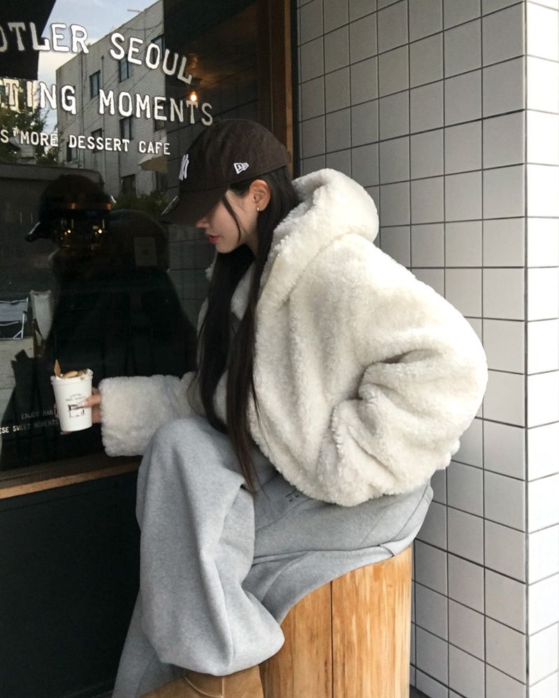 [ORIGINAL] Hershey Boa Hooded Jumper