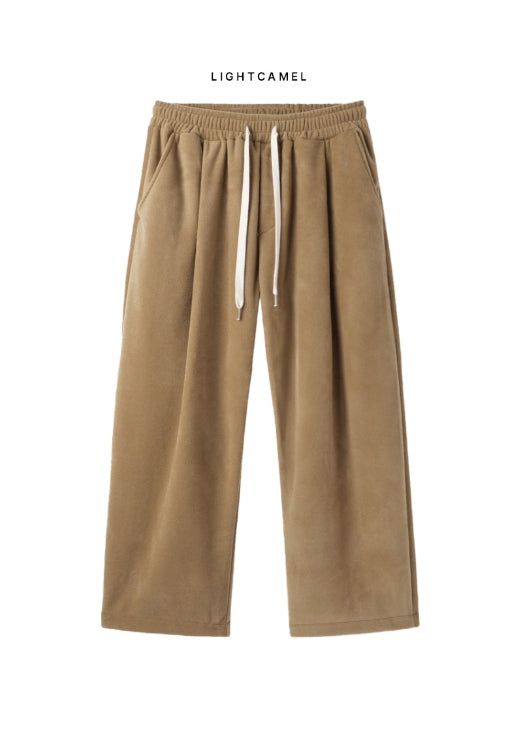 Cozy Fleece Wide Sweatpants