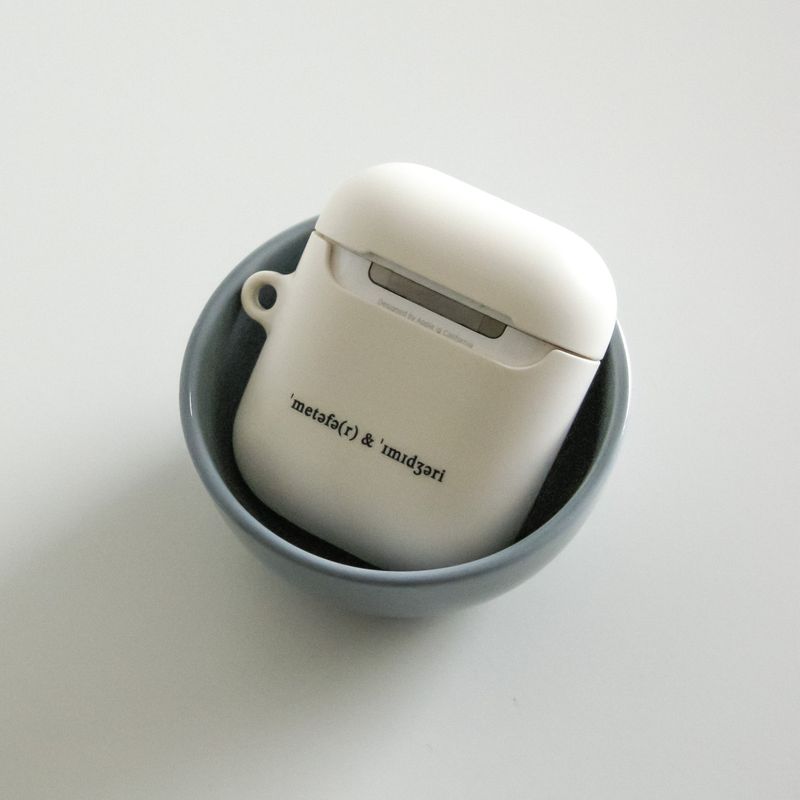Metaphor and Imagery (Airpods case, matt)