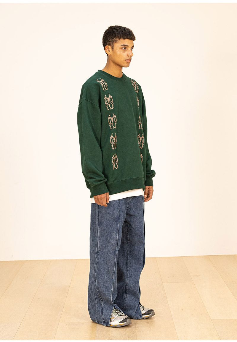 MN BONE OVERSIZED SWEAT SHIRTS