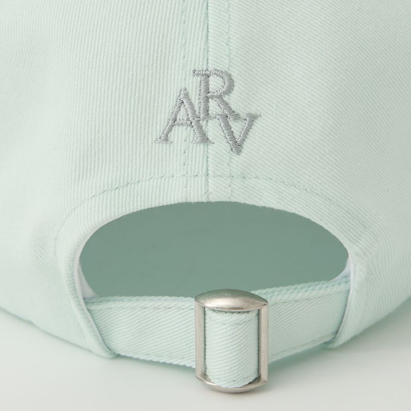 Avivere lettering cap mint light grey