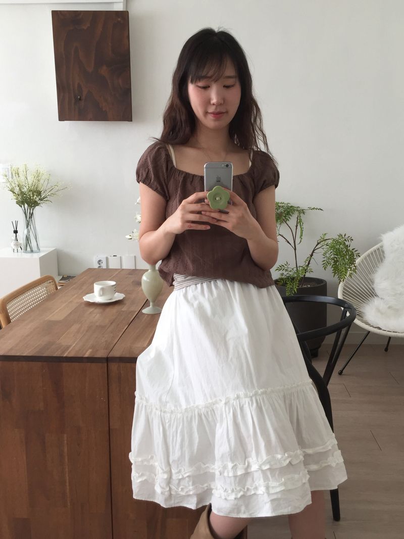 ricotta blouse (3color)