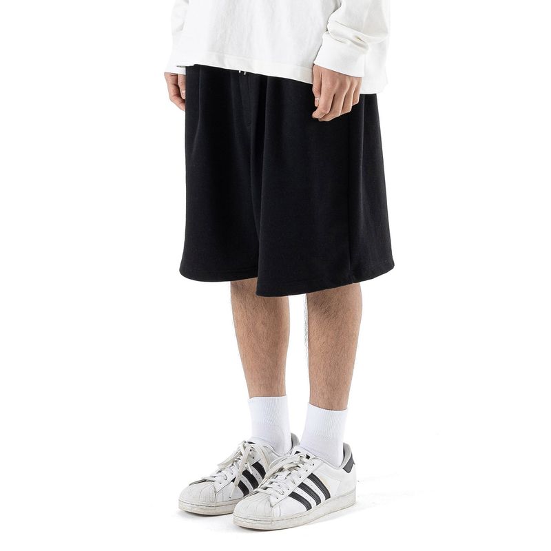 MASSNOUN（マスノウン）の「ONE TUCK OLD LONDON SHORTS PANTS MSHSP002-BK（Pants）」