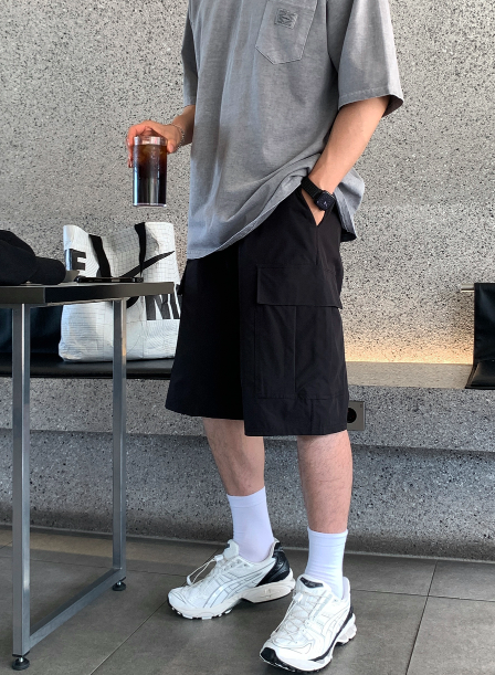 Kuiper Half Bermuda Nylon Cargo Shorts