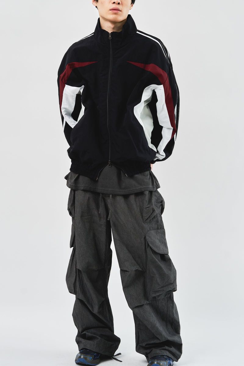 Layer Nylon Track Jacket (3color)