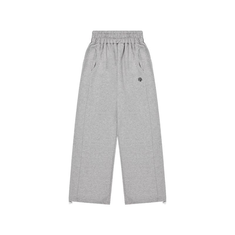 ステッチロゴストリングジョガーパンツ [GRAY]