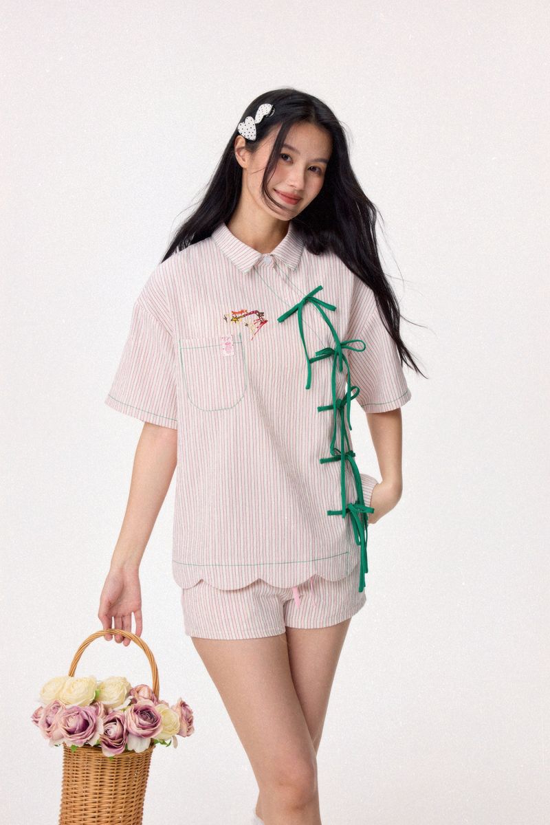 Dear Days Petal Boxy Shirt (Pink)