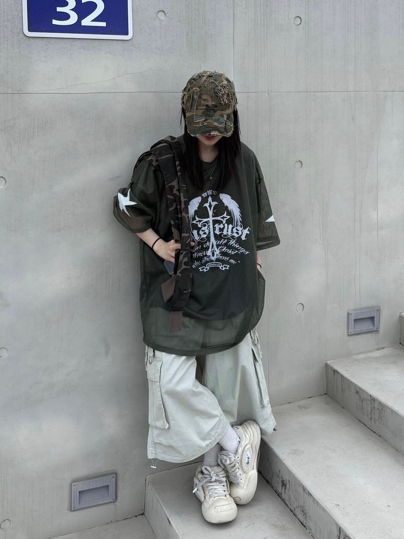 cation d-ring bermuda pants