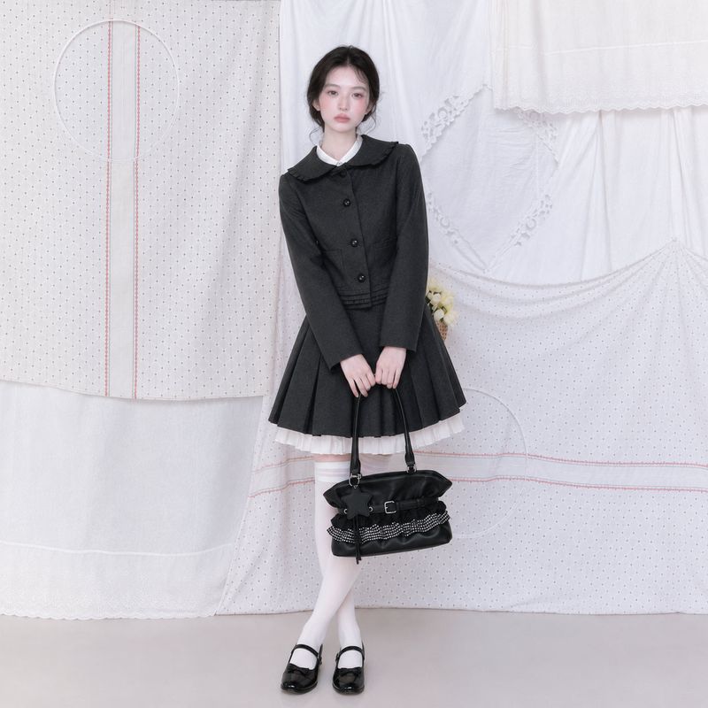 STAR FRILL BAG (3COLOR)