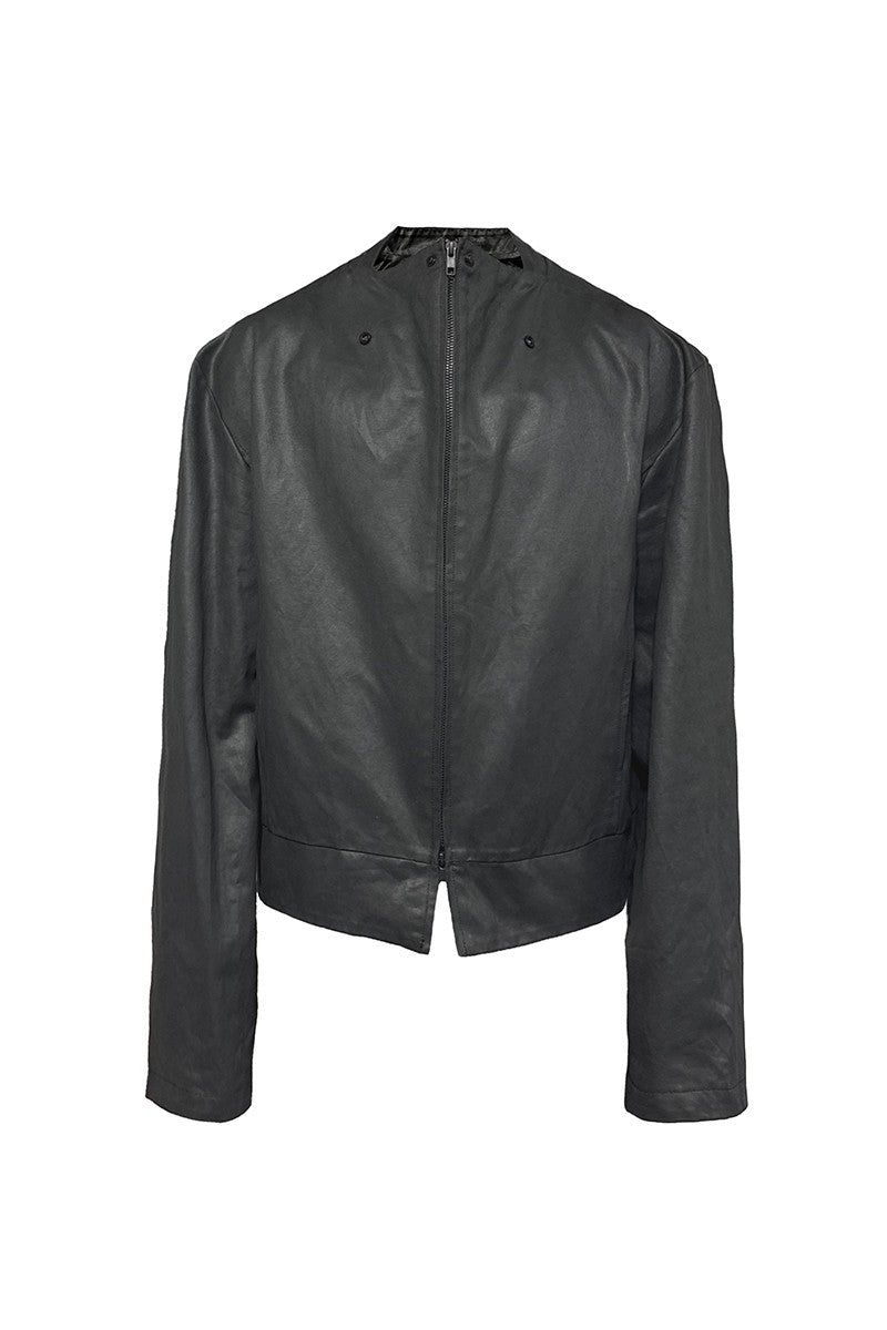 JCAESAR(ジュリウス・シーザー)の「Structured Collar Leather Jacket(Jackets/Outerwear)」