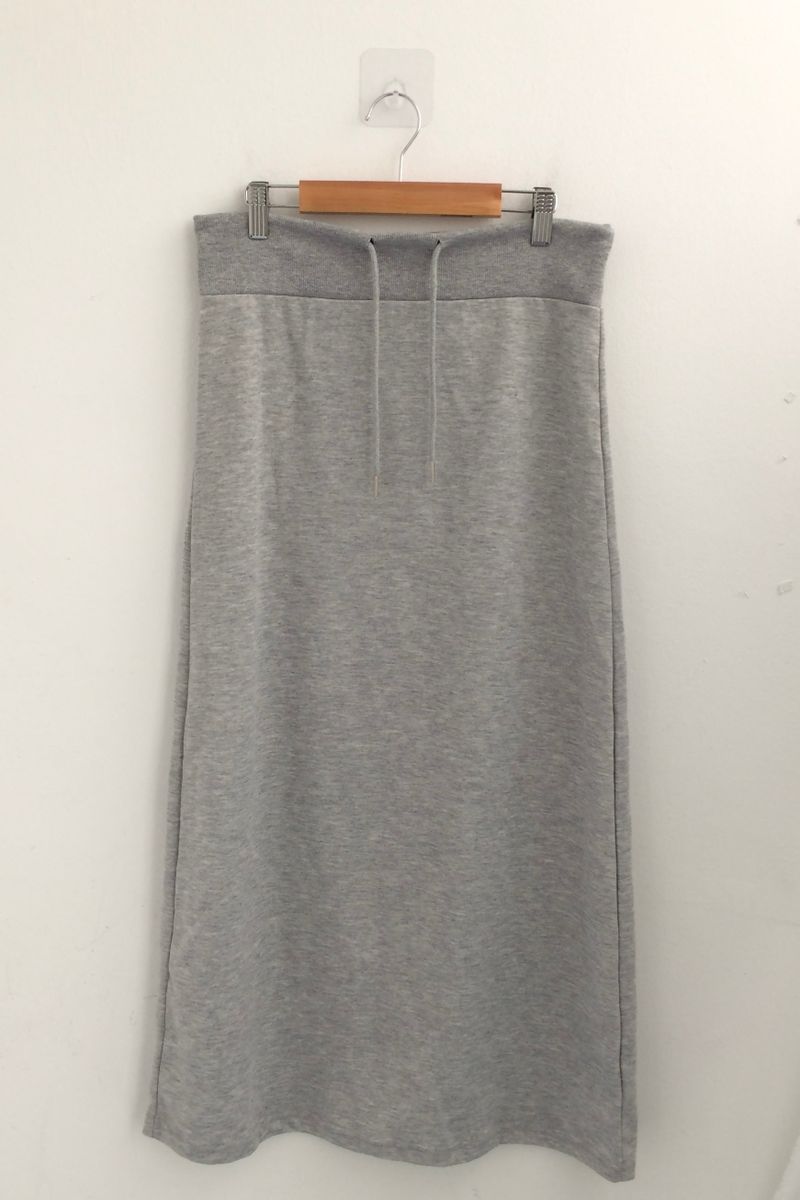 Slim Base String Long Skirt