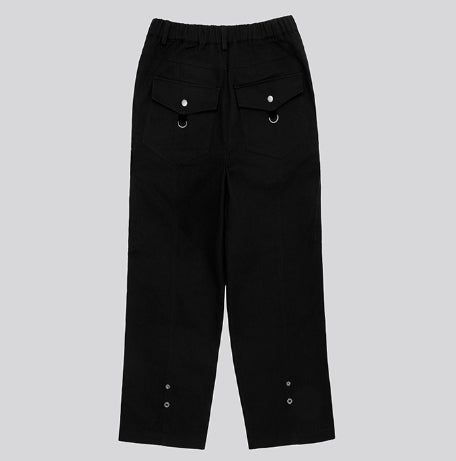 Jade Zipper Pocket Cargo Pants