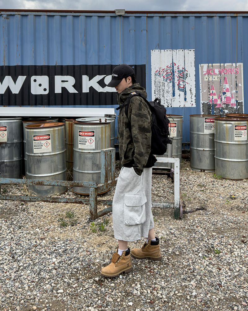 Lunen Big Cargo Bermuda Sweatpants