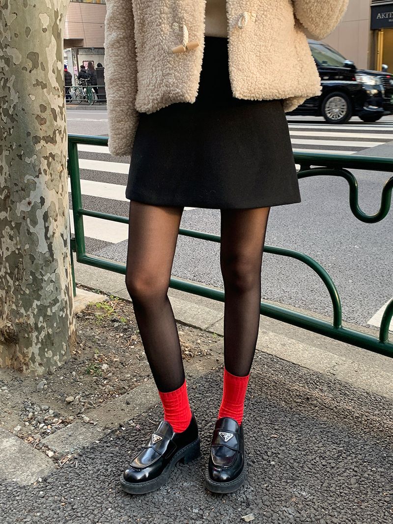 Glune see-through stockings