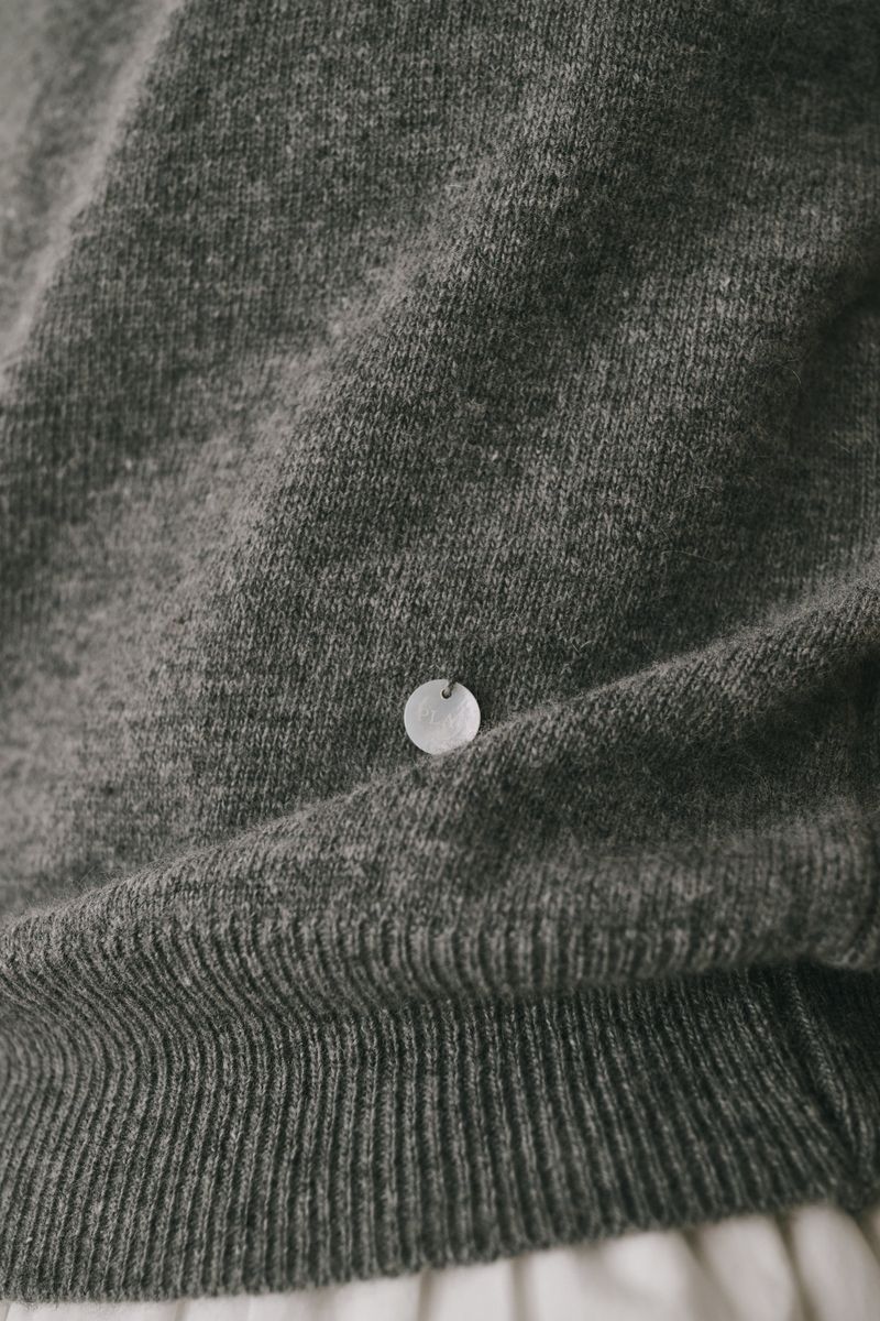 Camel round half knit (Camel)