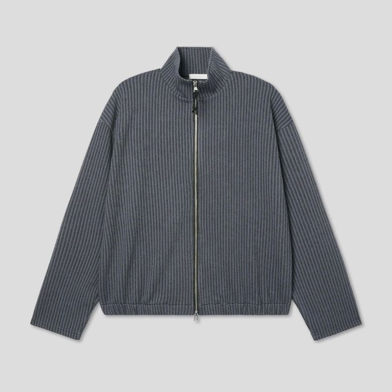 Junky Knitted Zip Up (3color)