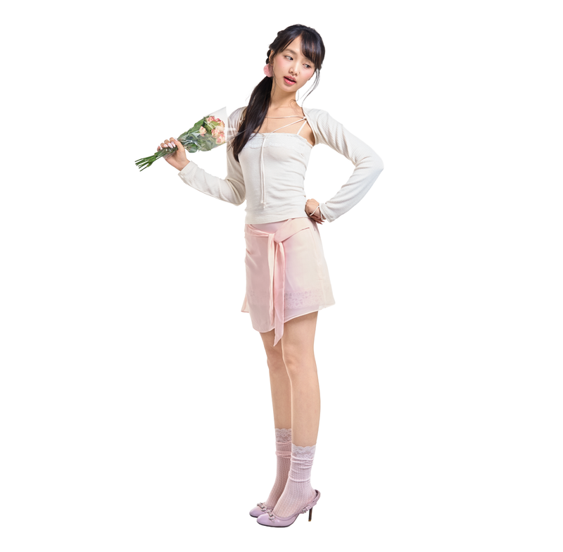 LILY LACE BOLERO SET-UP [IVORY]