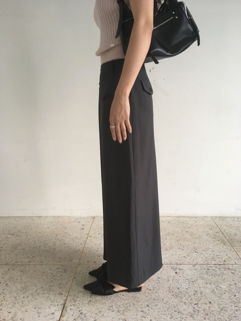 Dual Maxi Skirt